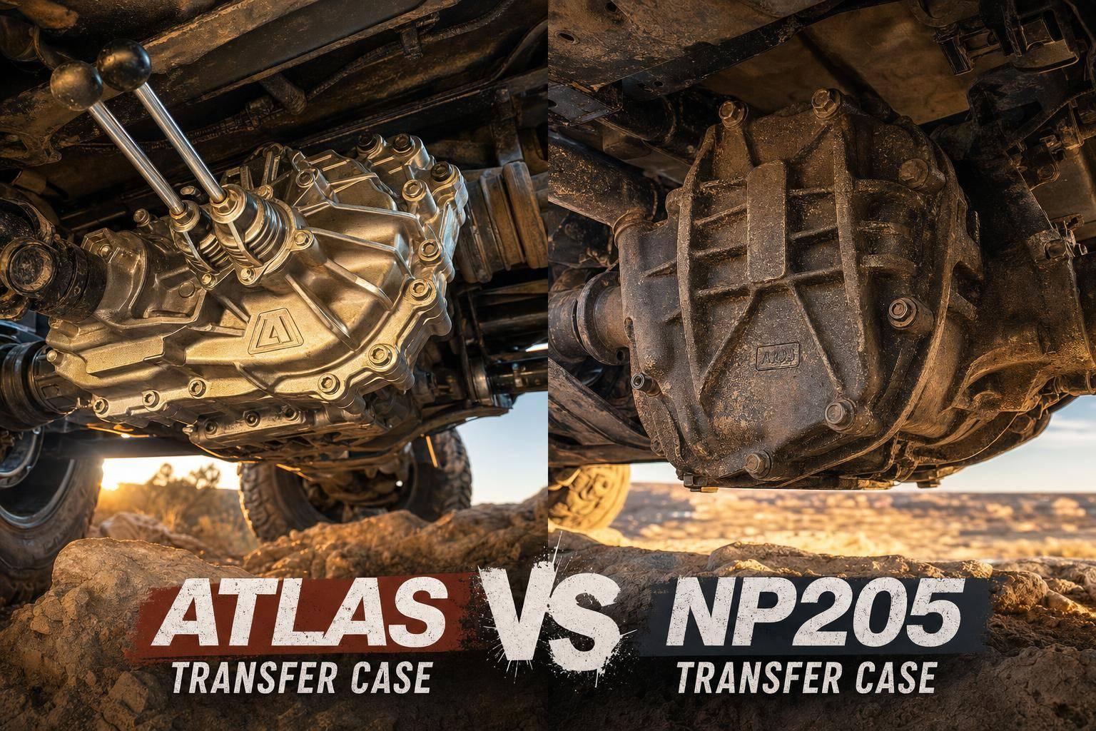 Atlas vs. NP205: Transfer Case Comparison