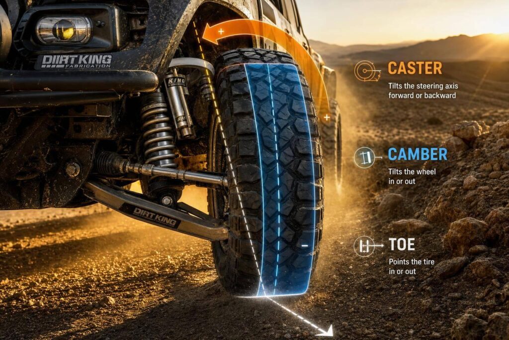 How to Adjust Camber, Caster, and Toe for Off-Roading