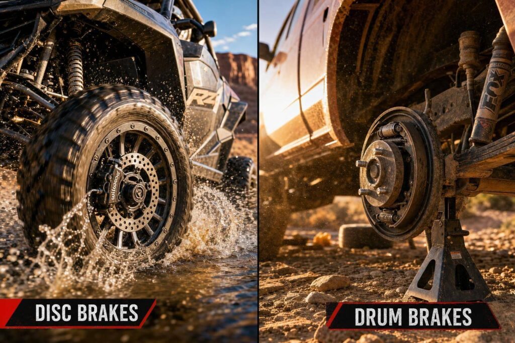 Drum vs Disc Brakes for Off-Road Use